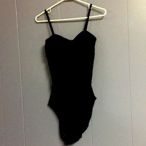 Popina black one piece swimsuit
